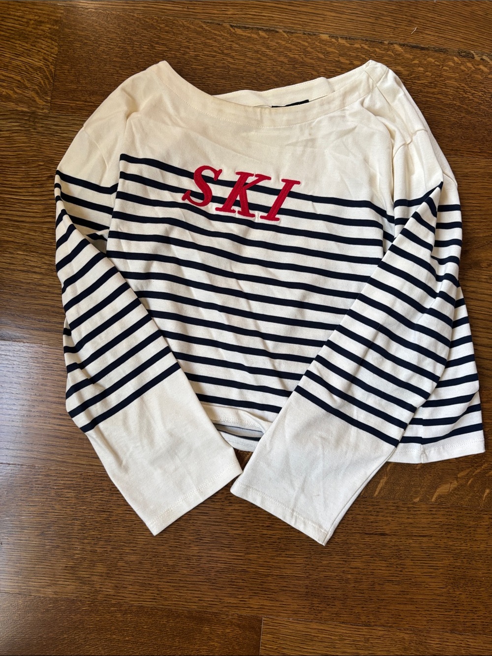 JCREW Women’s ski striped top